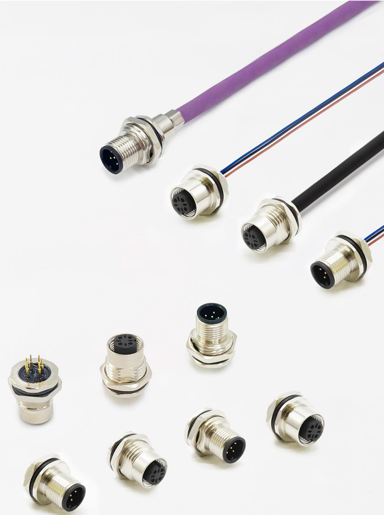 M12-Flange-socket-series M12-Flange-socket-series