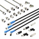 Nam Nữ Vít góc thẳng M8 Đầu nối 3 chân